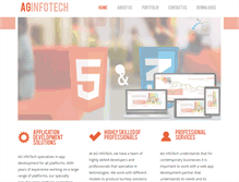 Tablet Screenshot of aginfotech.org